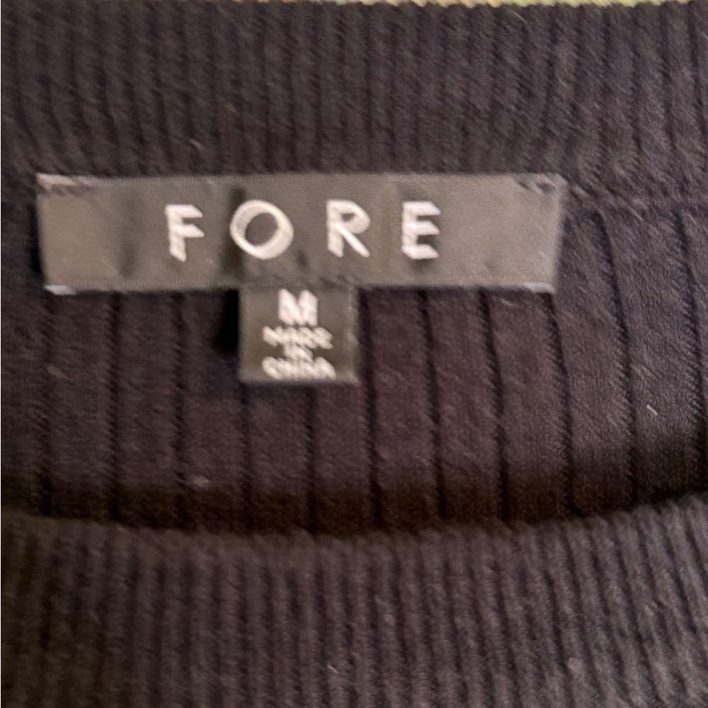 Black Ruffled Long Sleeve Sweater - Picture 3 of 5